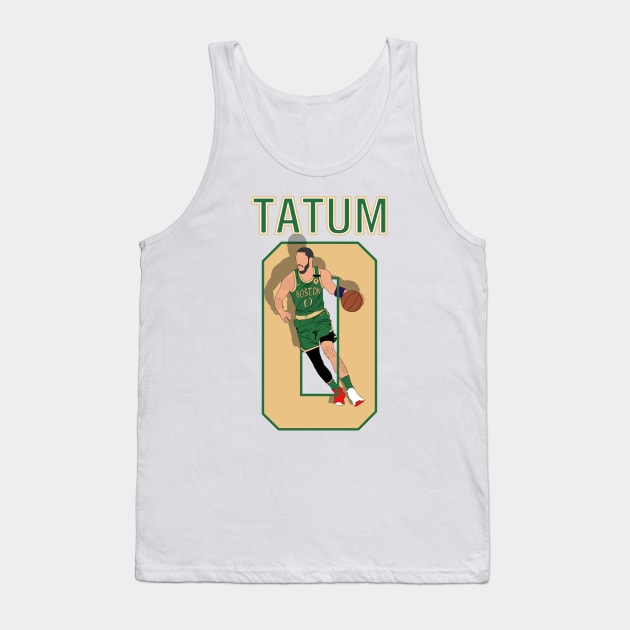 Jayson Tatum Tank Top by FootballBum